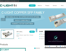 Tablet Screenshot of c-light.com